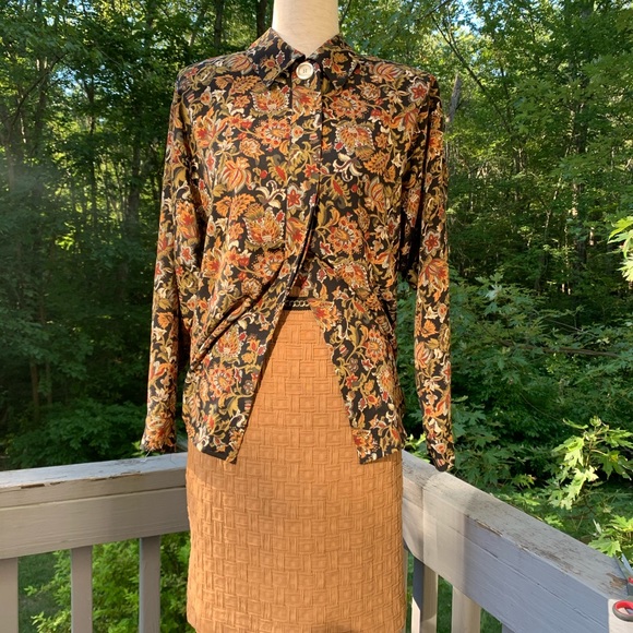 VINTAGE NICOLA Paisley Blouse - Picture 3 of 8